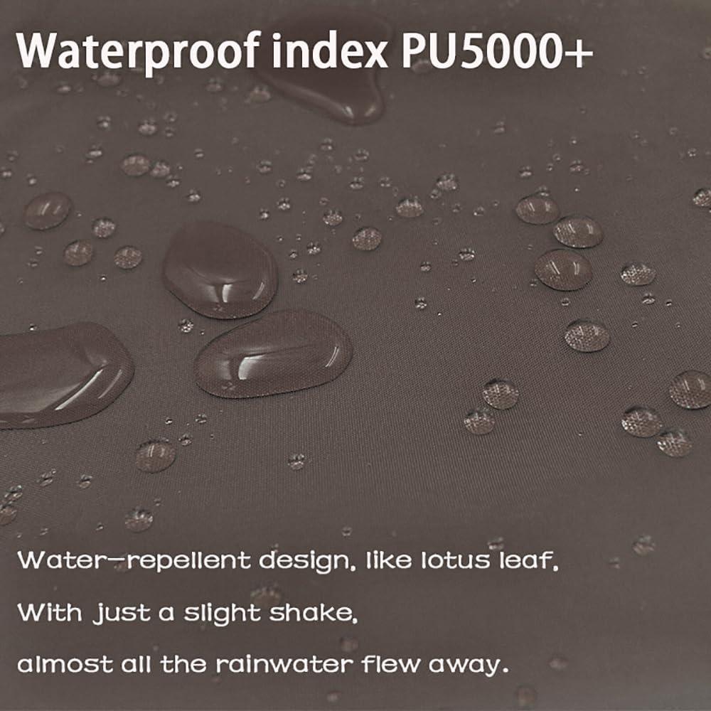 Alfombra de Suelo Impermeable HipierFx 406x406 cm Octágono Marrón