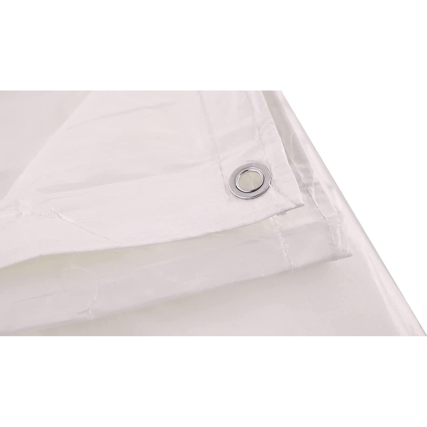 Lona Ignífuga Kotap 15x20 Pies Blanca FR-1520 para Construcción