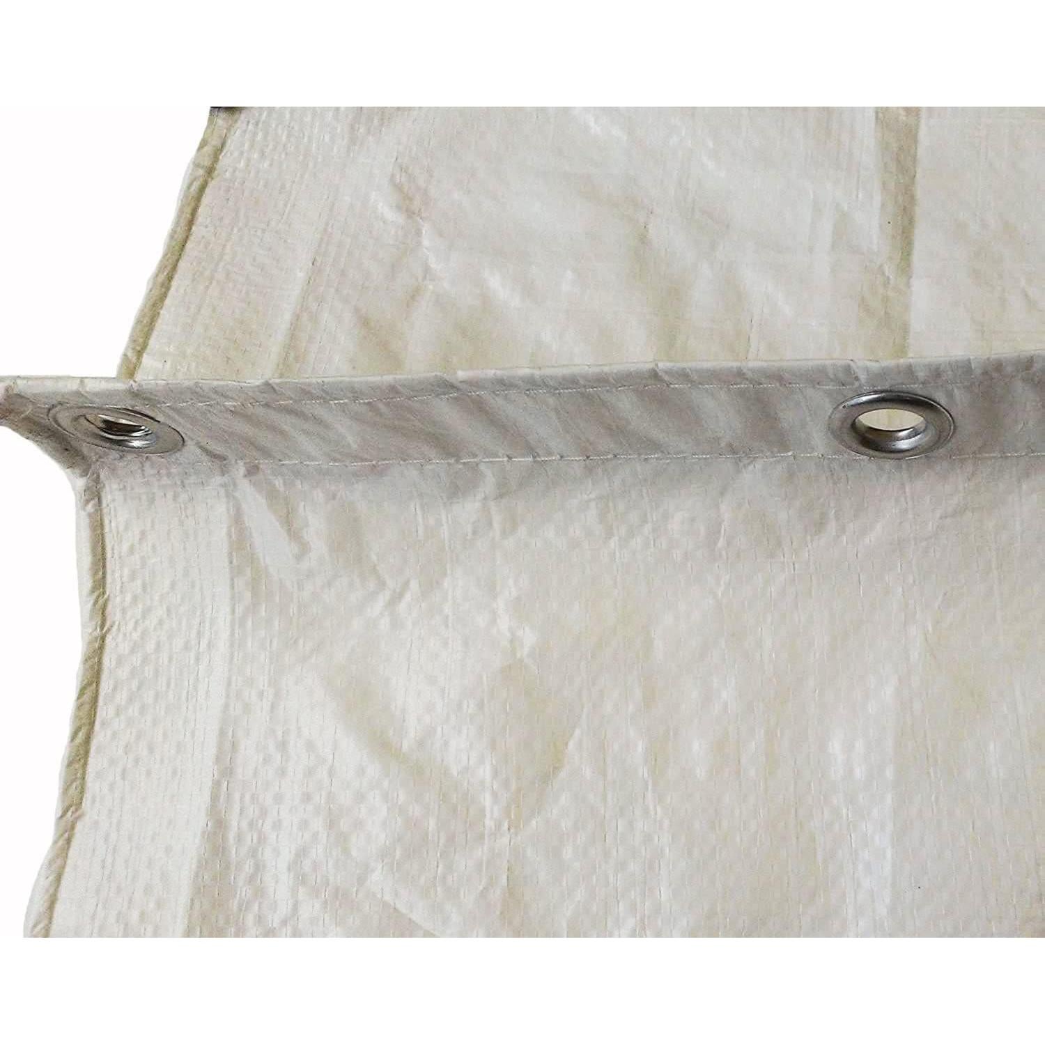 Lona Ignífuga Kotap 15x20 Pies Blanca FR-1520 para Construcción