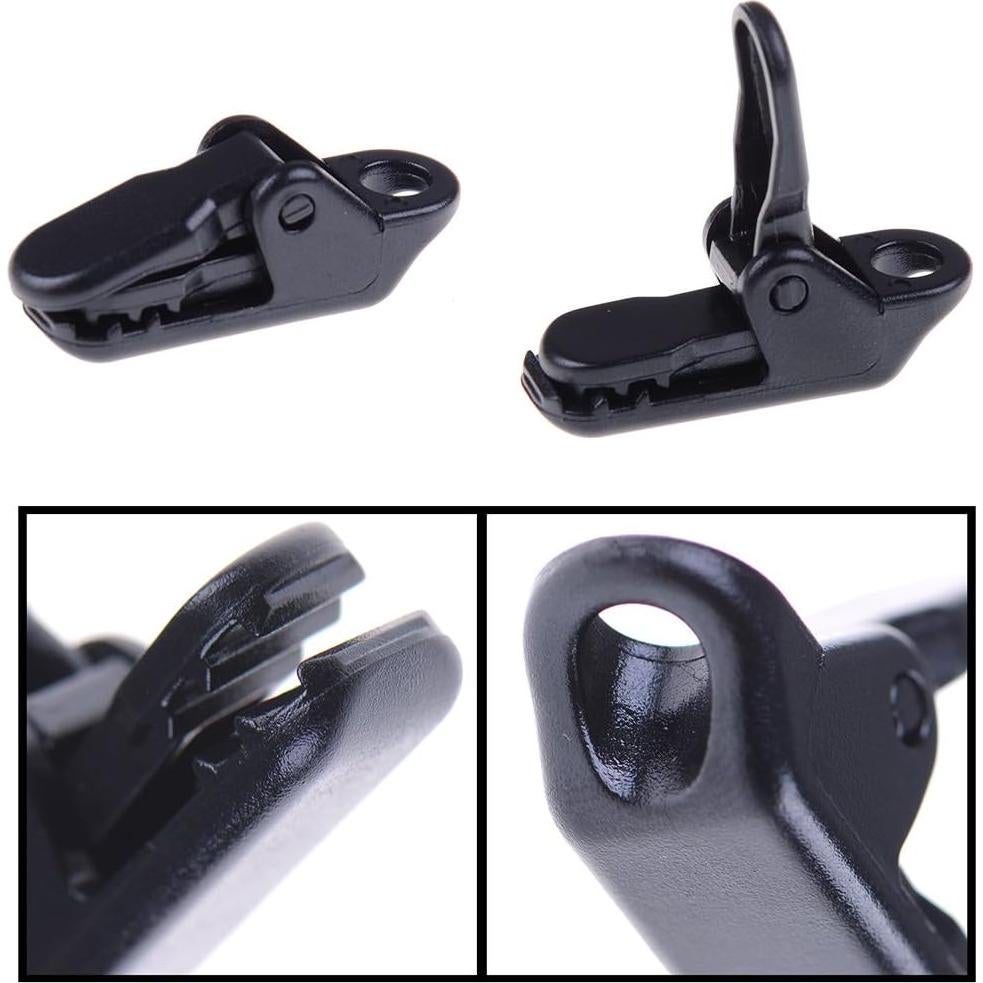 Paquete de 20 Clips de Toldo Negros Winter Sunshine 8.4 cm
