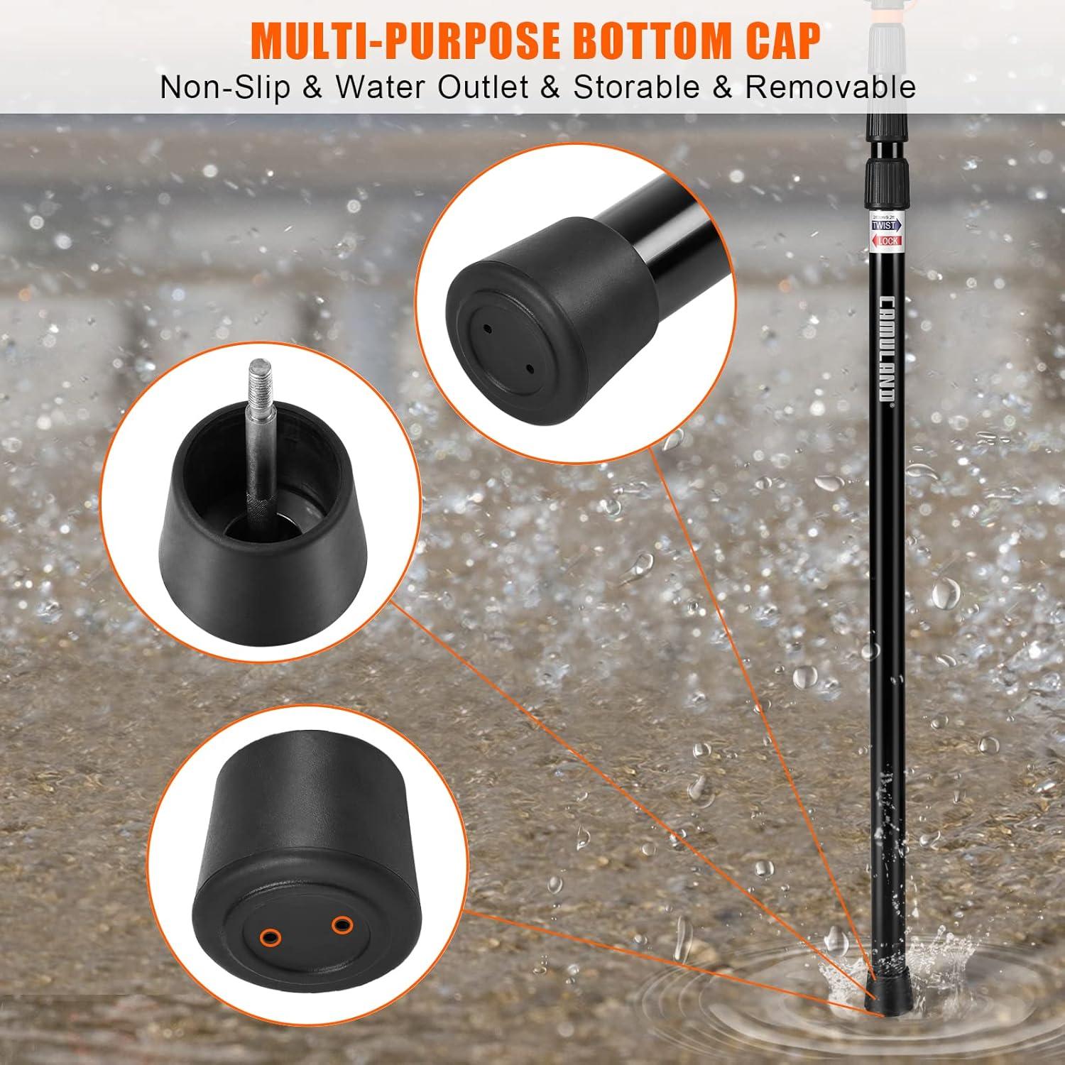 Postes de Lona Telescópicos CAMULAND 87.6-279.4 cm para Camping