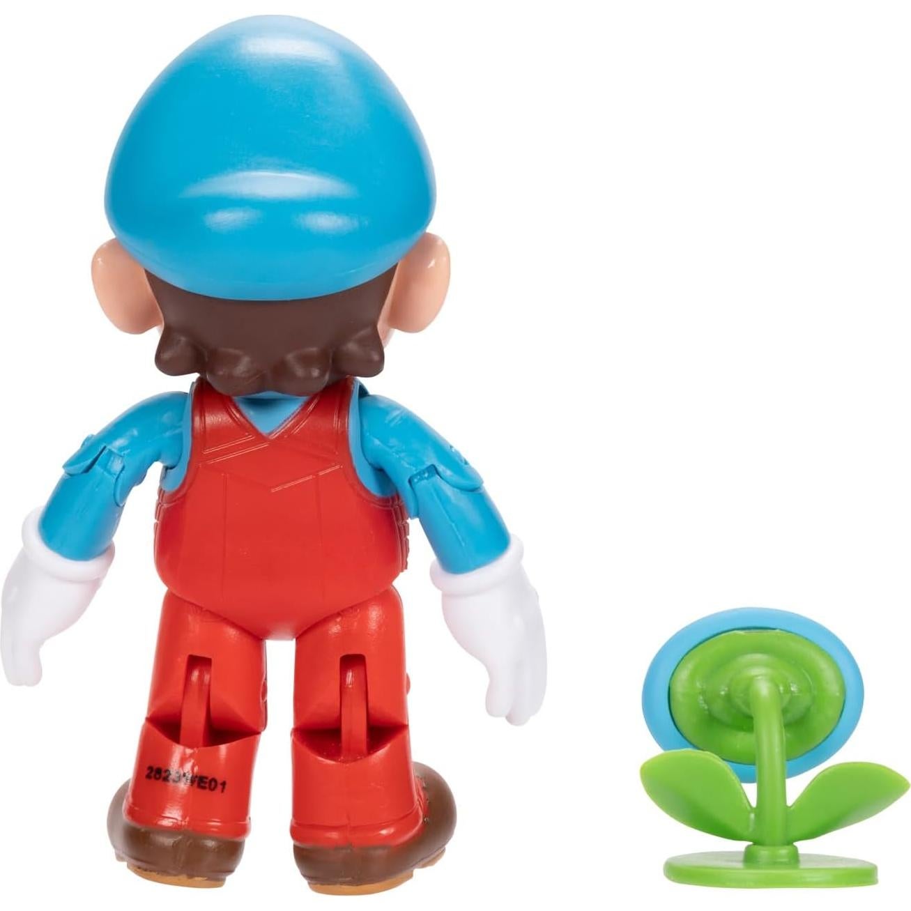 Figura Mario Hielo 10 cm Jakks Pacific con Flor de Hielo