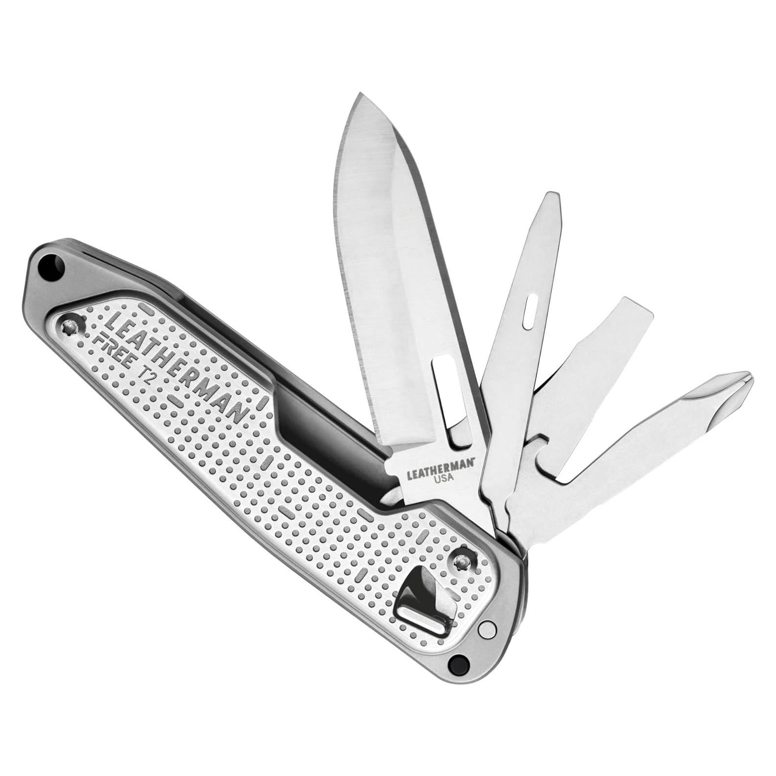 Multiherramienta Leatherman FREE T2 8 en 1 Acero Inoxidable