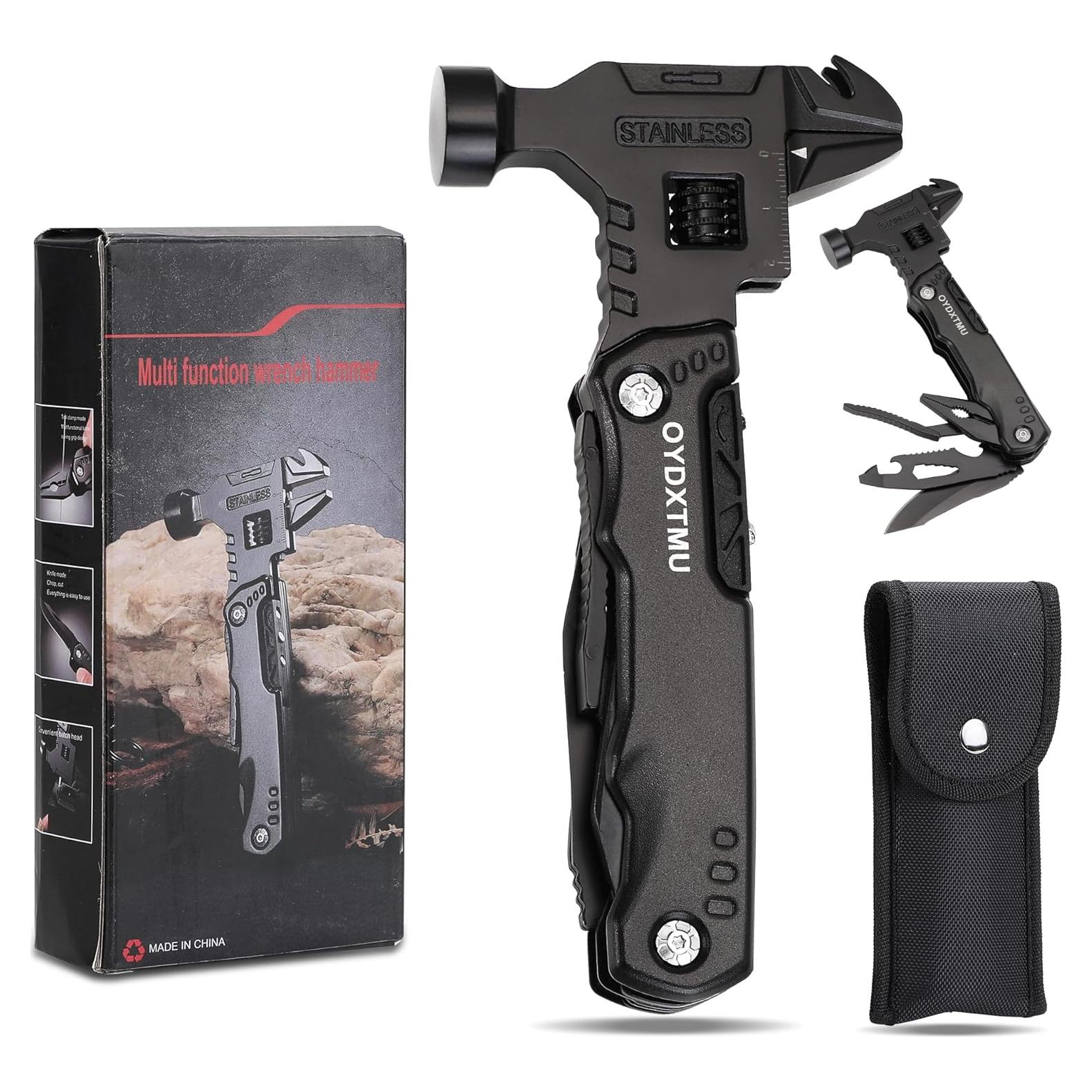 Martillo Multiherramienta 18 en 1 OYDXTMU para Camping