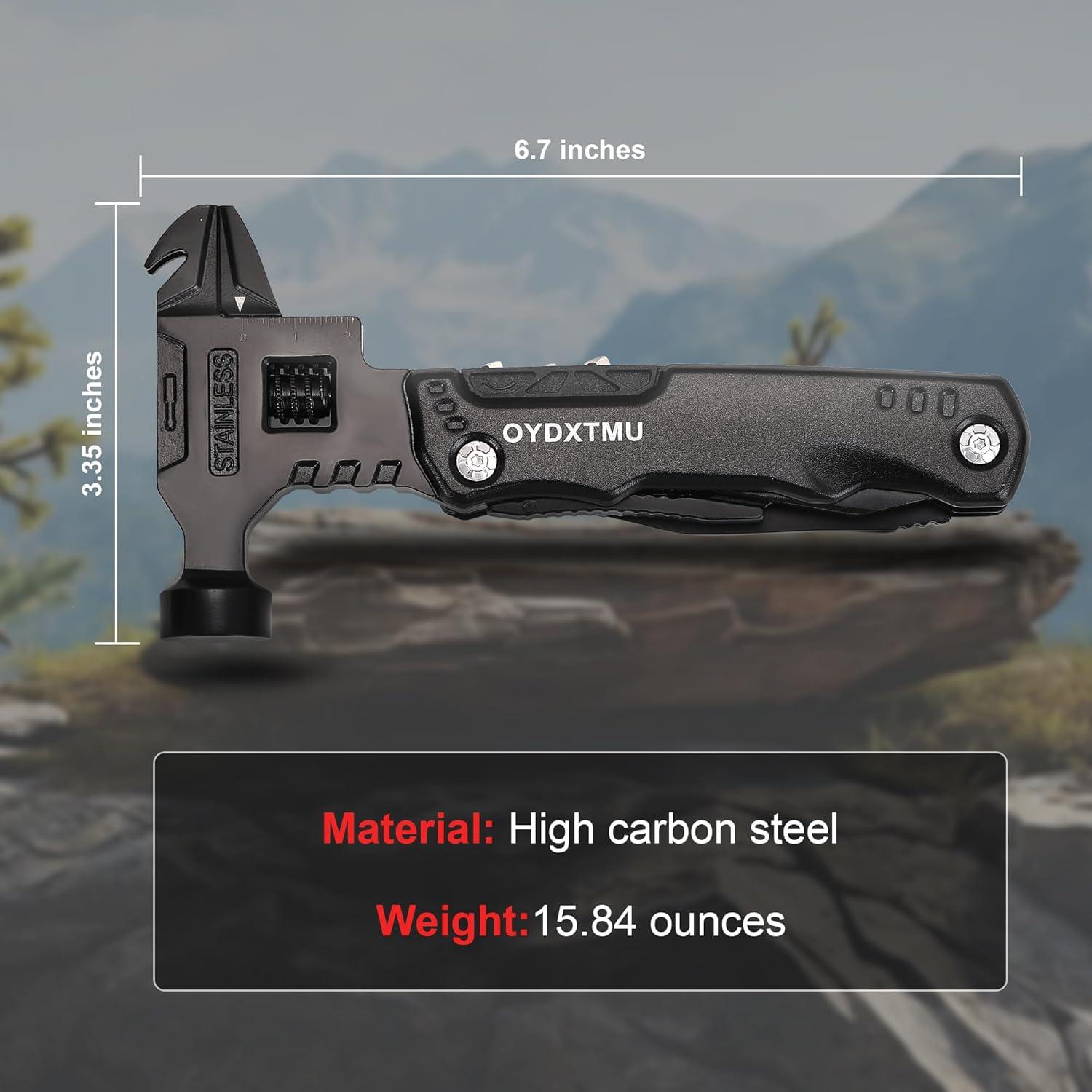 Martillo Multiherramienta 18 en 1 OYDXTMU para Camping