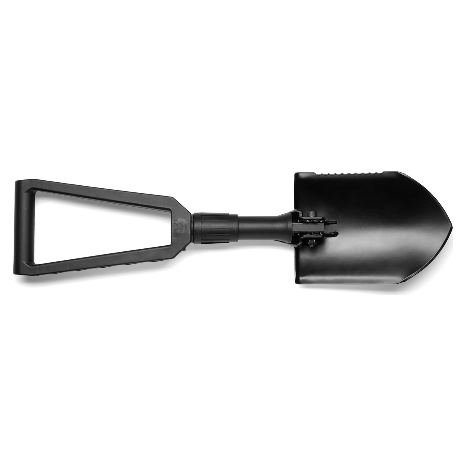 Pala Plegable Gerber E-Tool Negra 0.61m con Cuchilla Serrada