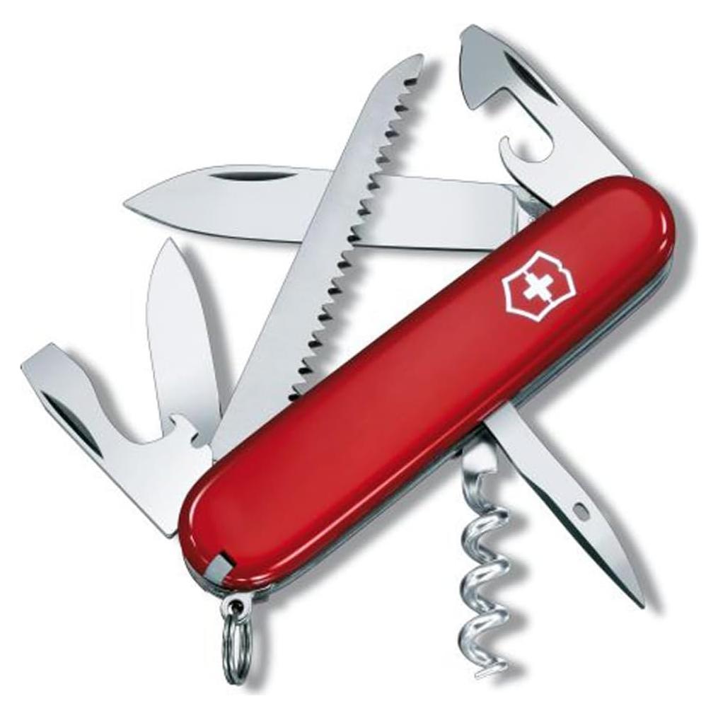 Cuchillo Suizo Victorinox Camper 13 Funciones Rojo 9.1 cm