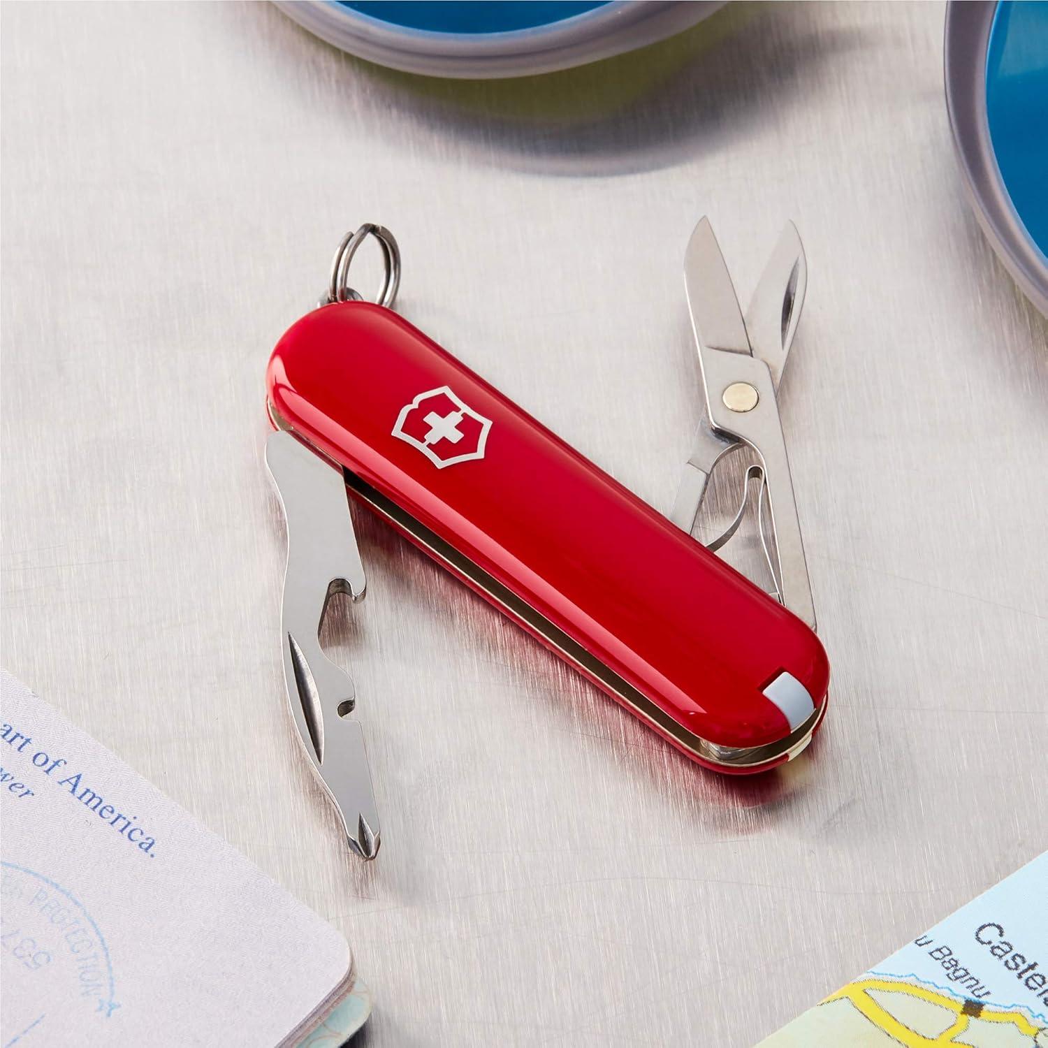 Cuchillo Suizo Victorinox Jetsetter 7 Funciones Rojo 5.72 cm
