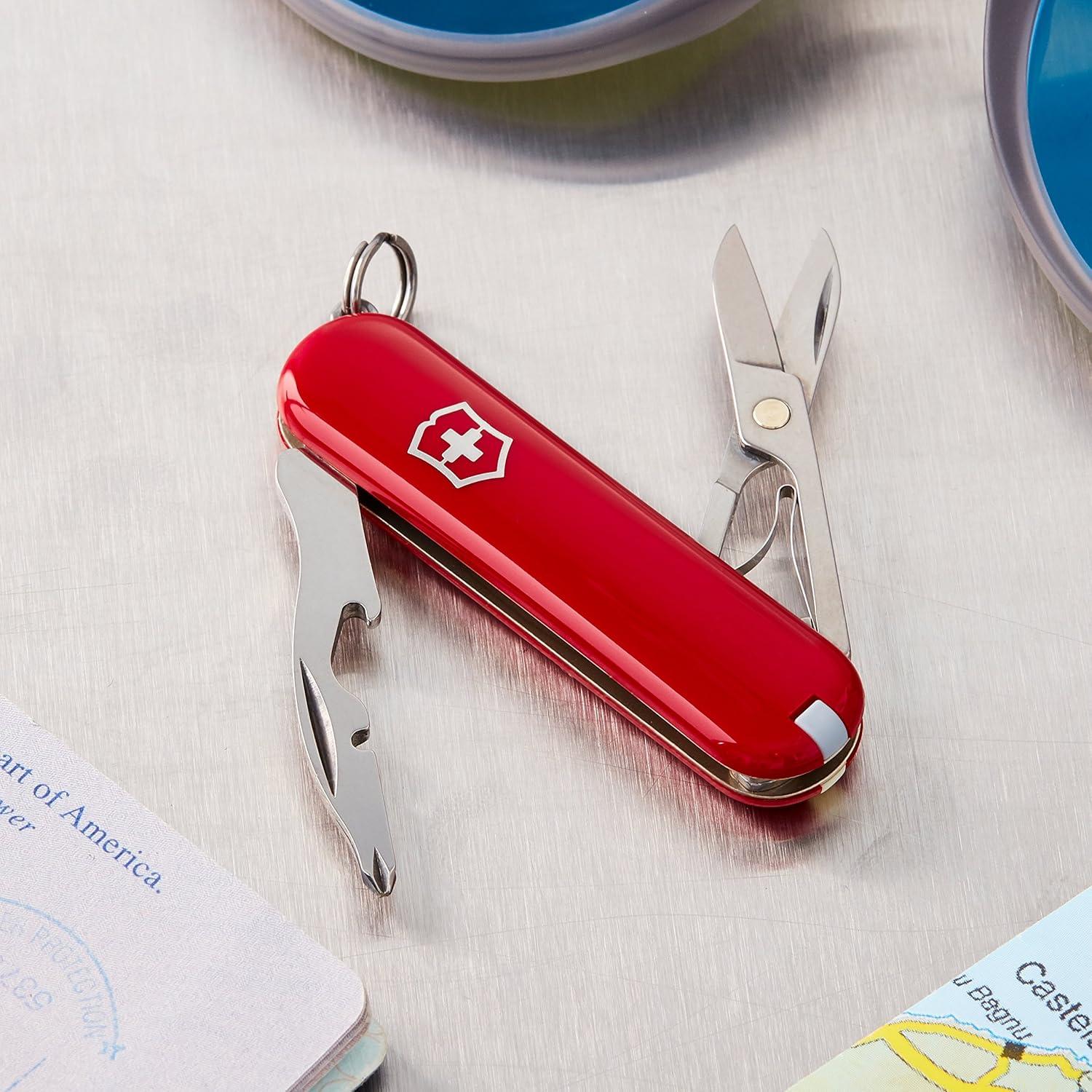 Cuchillo Suizo Victorinox Jetsetter 7 Funciones Rojo 5.72 cm