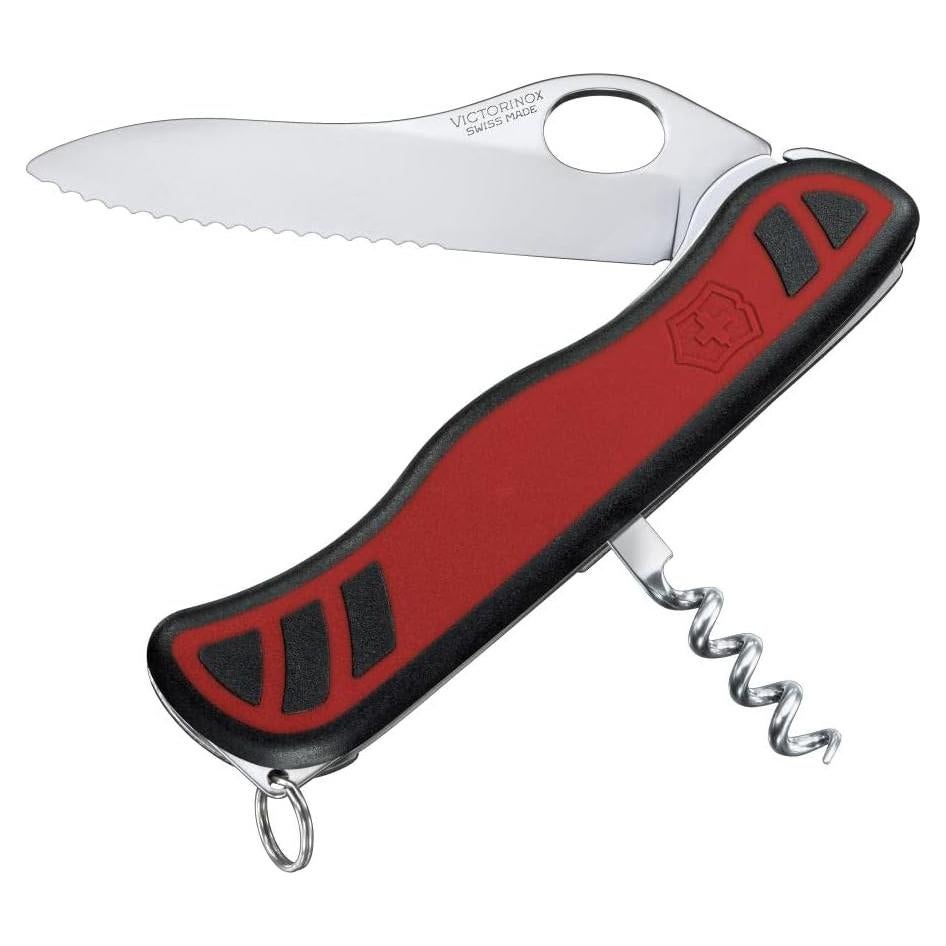 Cuchillo de bolsillo Victorinox Alpineer, 3 funciones, Rojo