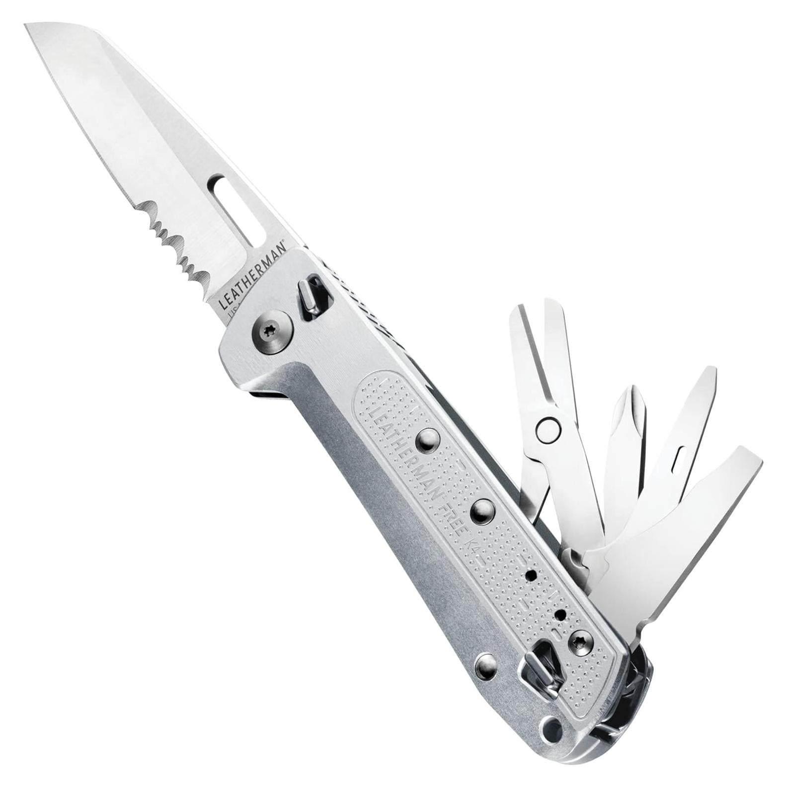 Multiherramienta Leatherman Free K4 con cuchillo y tijeras