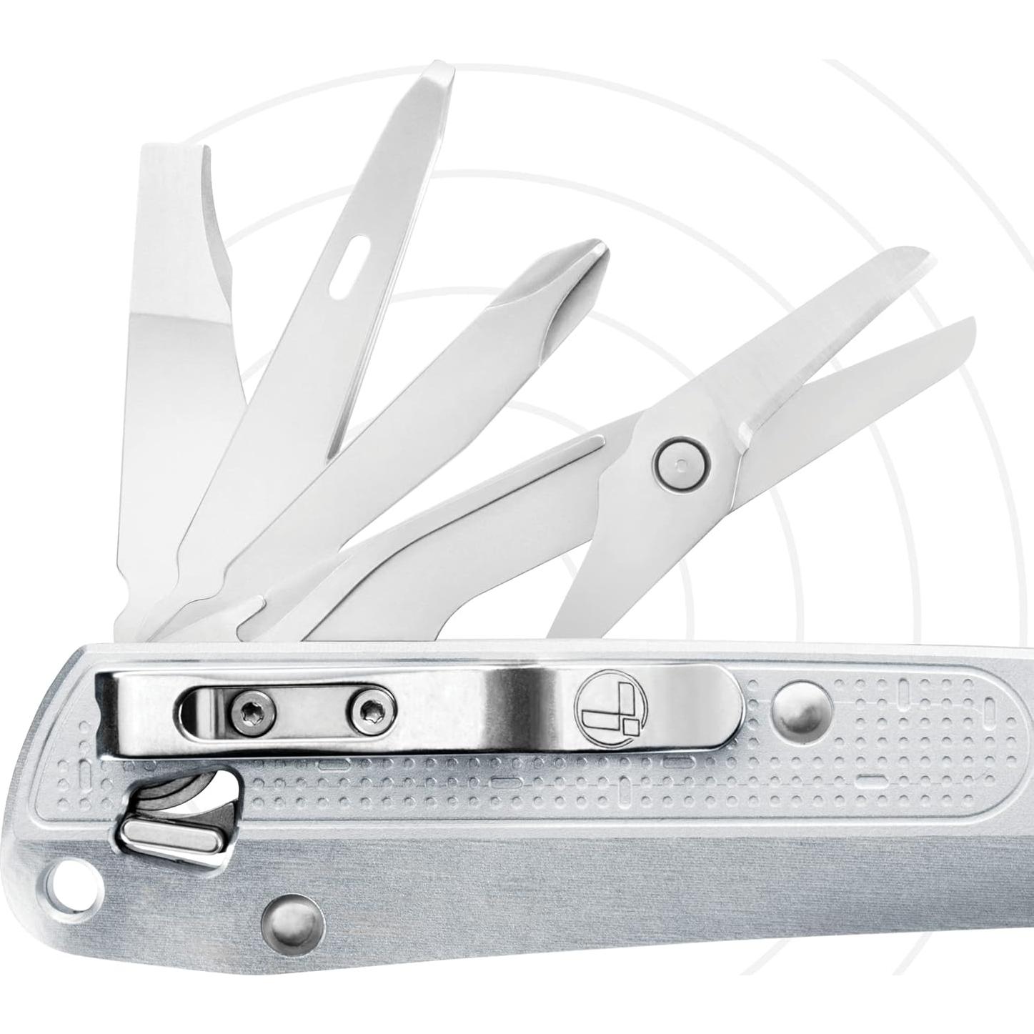 Multiherramienta Leatherman Free K4 con cuchillo y tijeras