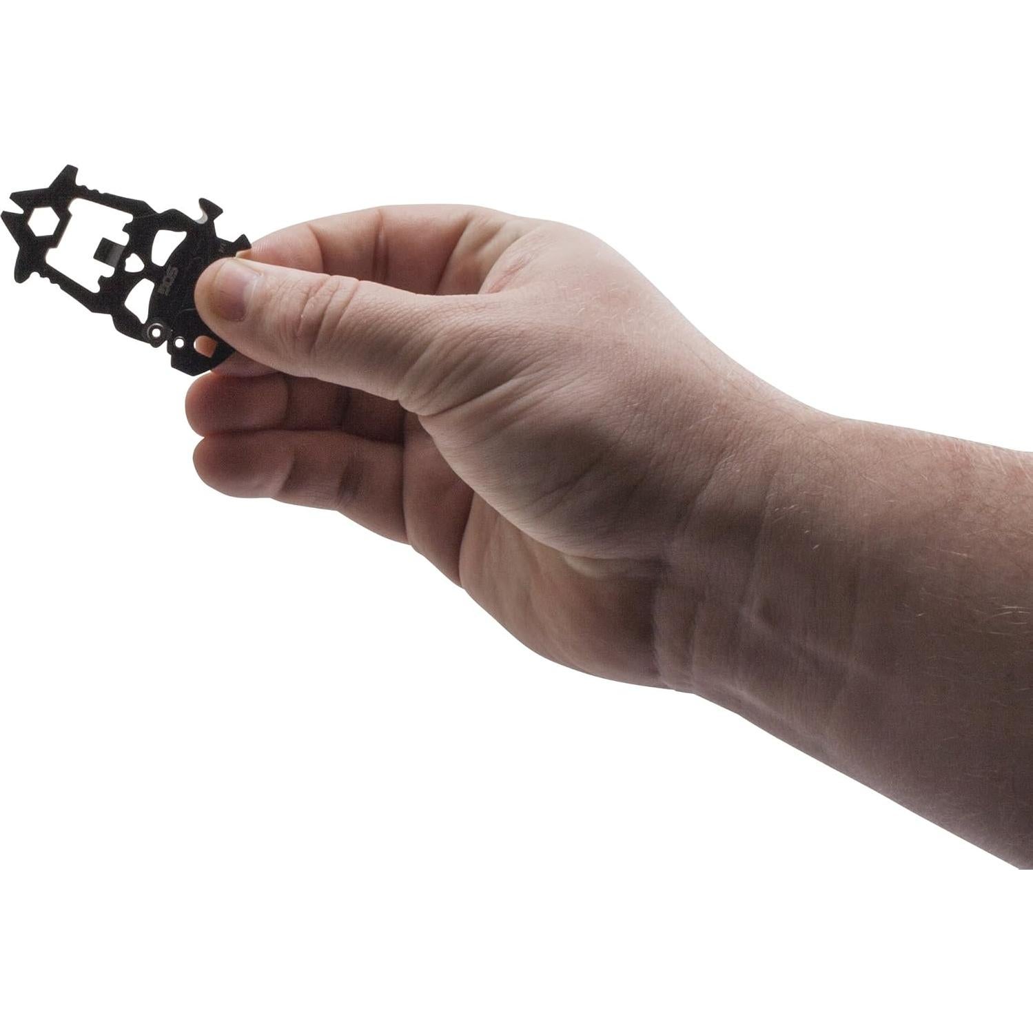 Herramienta de Llavero SOG MacV Compacta 12 en 1 Negra