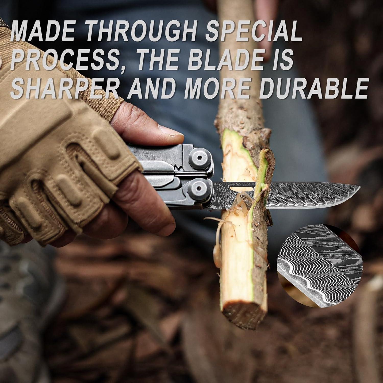 Multiherramienta 25-en-1 GrandHarvest Acero Inoxidable EDC