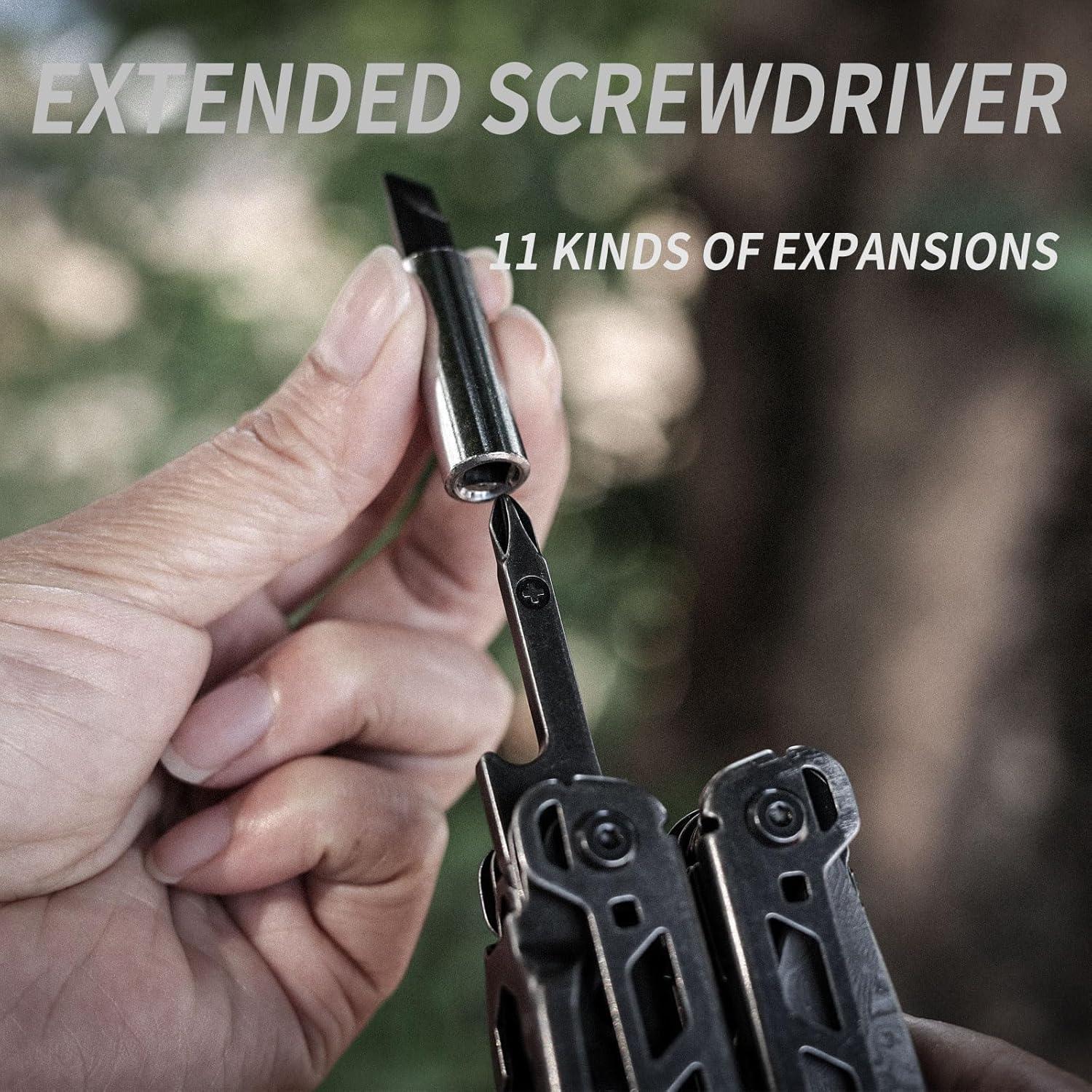 Multiherramienta 25-en-1 GrandHarvest Acero Inoxidable EDC