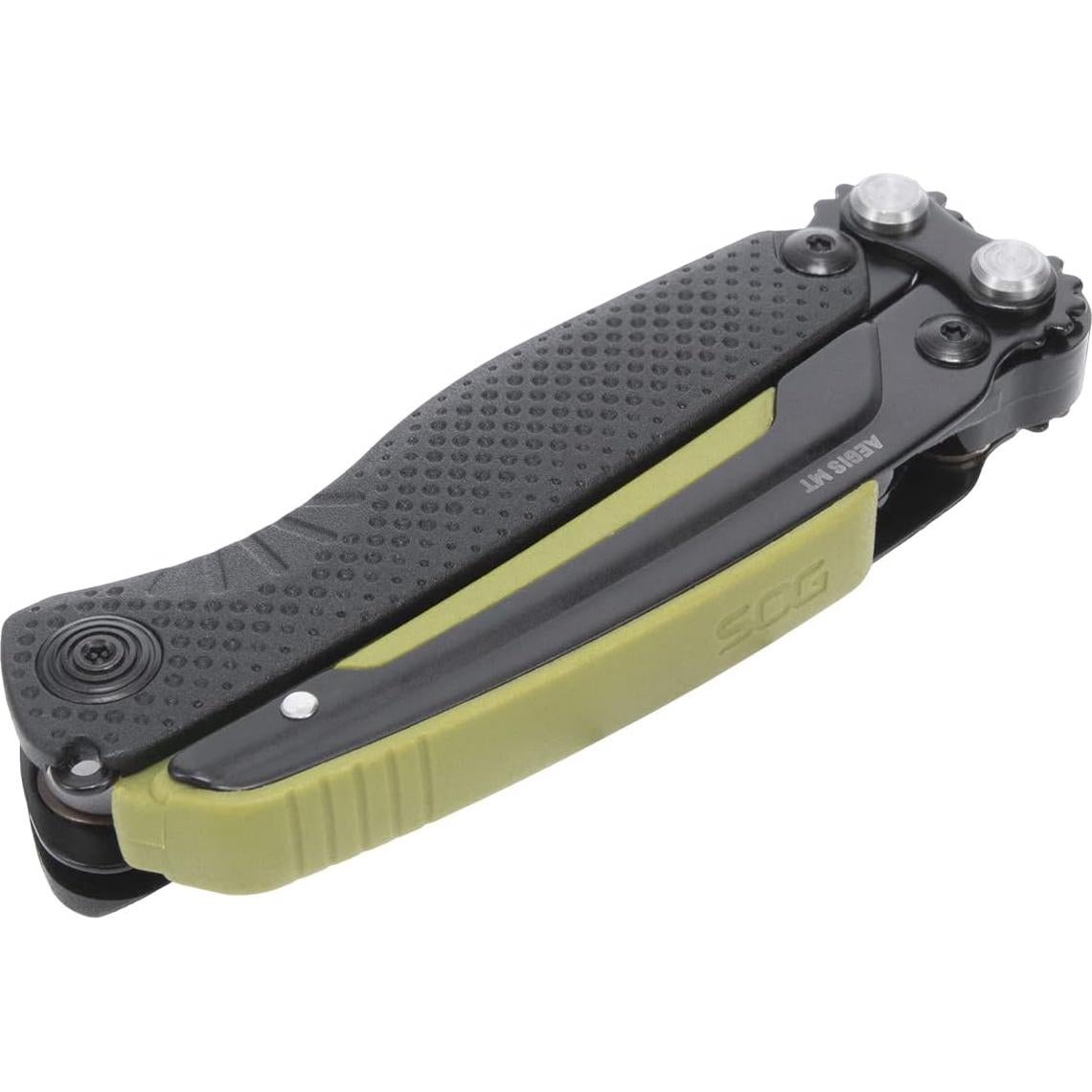 Herramienta Multiusos SOG Aegis MT Compacta 5 en 1 Negro/Musgo