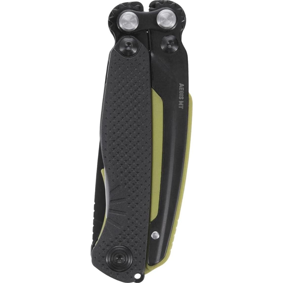 Herramienta Multiusos SOG Aegis MT Compacta 5 en 1 Negro/Musgo