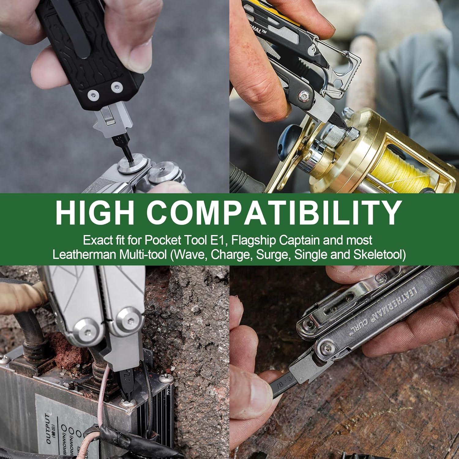 Kit de Puntas NexTool E1 - 10 Puntas Doble Extremo Acero S2