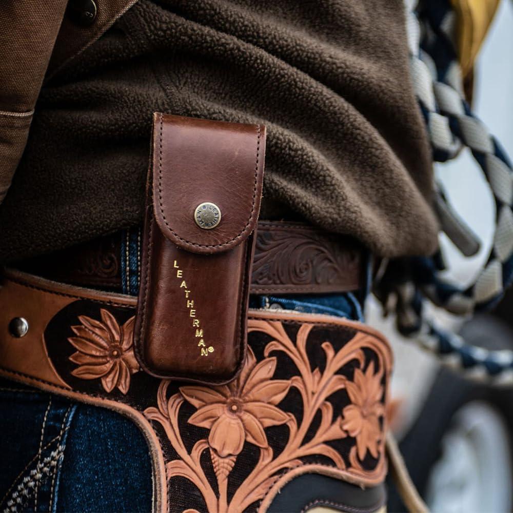 Funda de Cuero Premium Leatherman Heritage para Multi-Herramientas