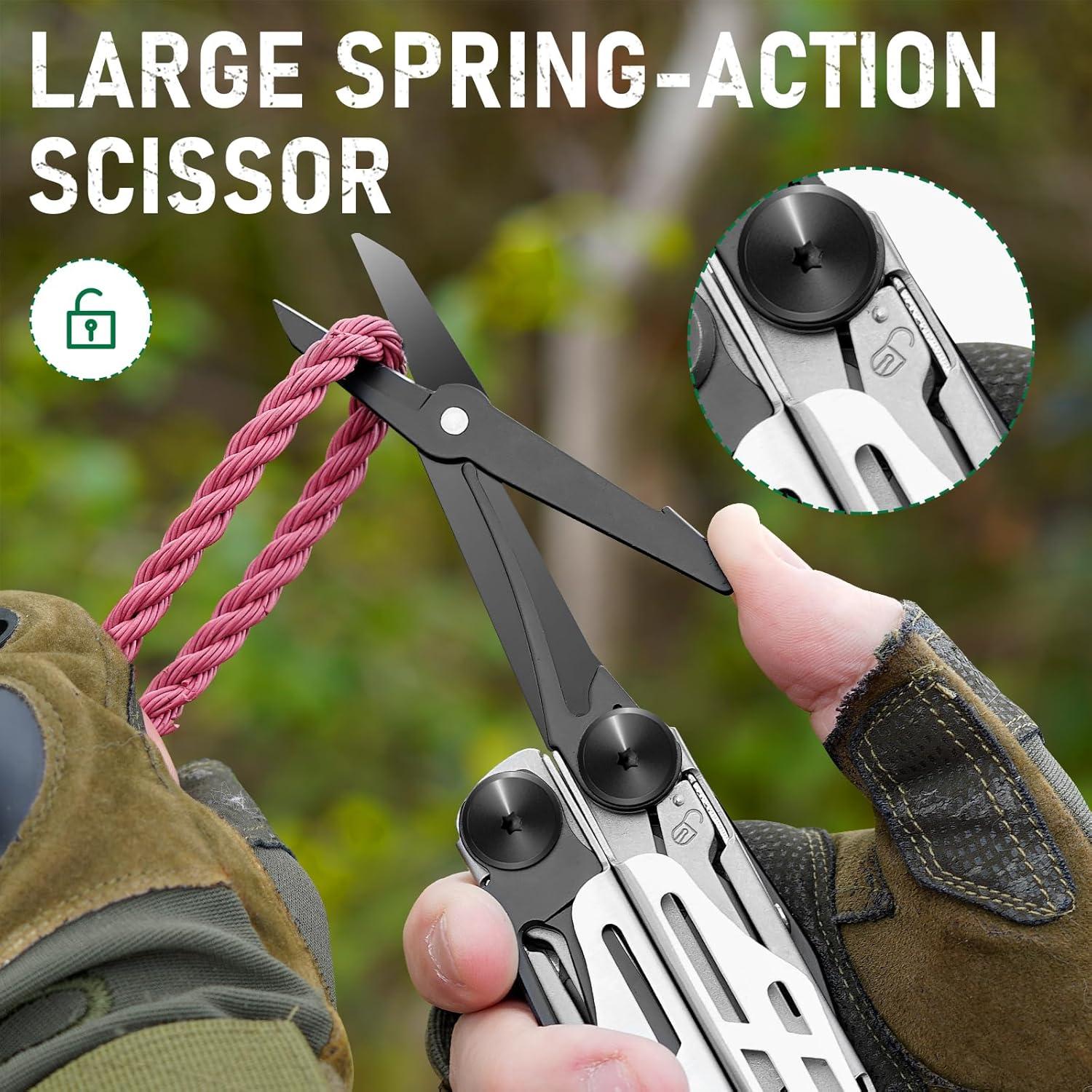 Multiherramienta Plegable BIBURY BI2045 con 31 Funciones