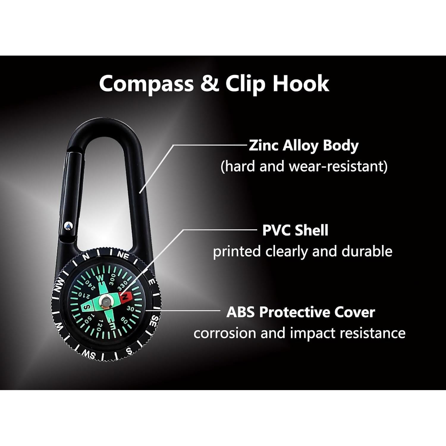 Multiherramienta 12 en 1 Cacylife, Portátil 96g, Ideal Camping