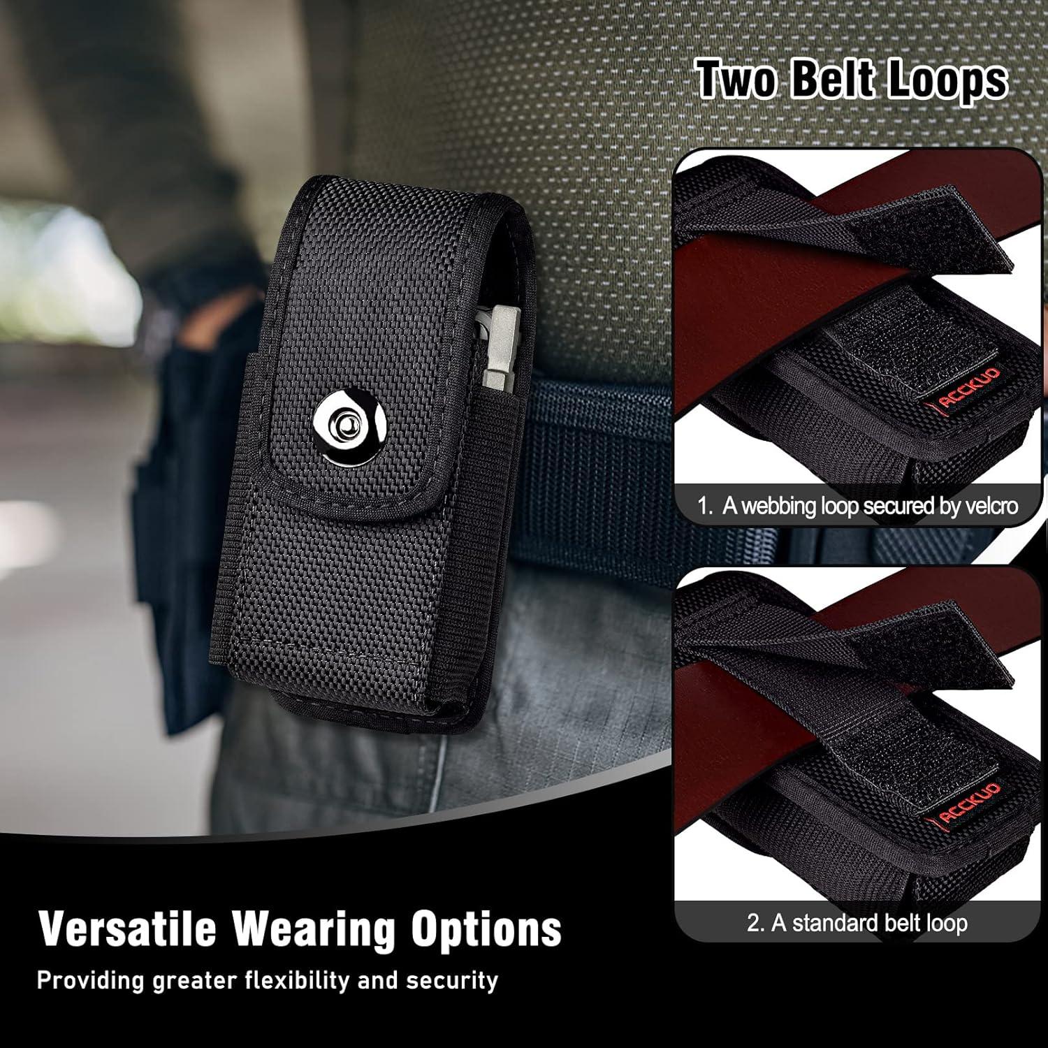 Funda para Multiherramienta Leatherman Nylon Negra 11.99x5.51cm