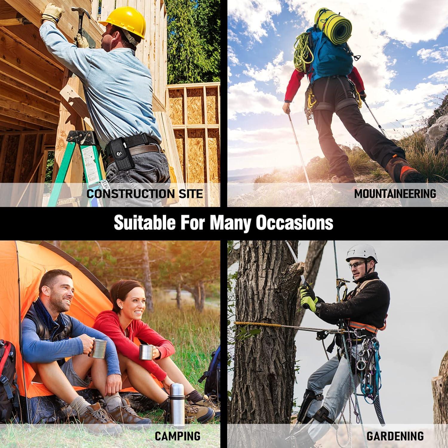 Funda para Multiherramienta Leatherman Nylon Negra 11.99x5.51cm