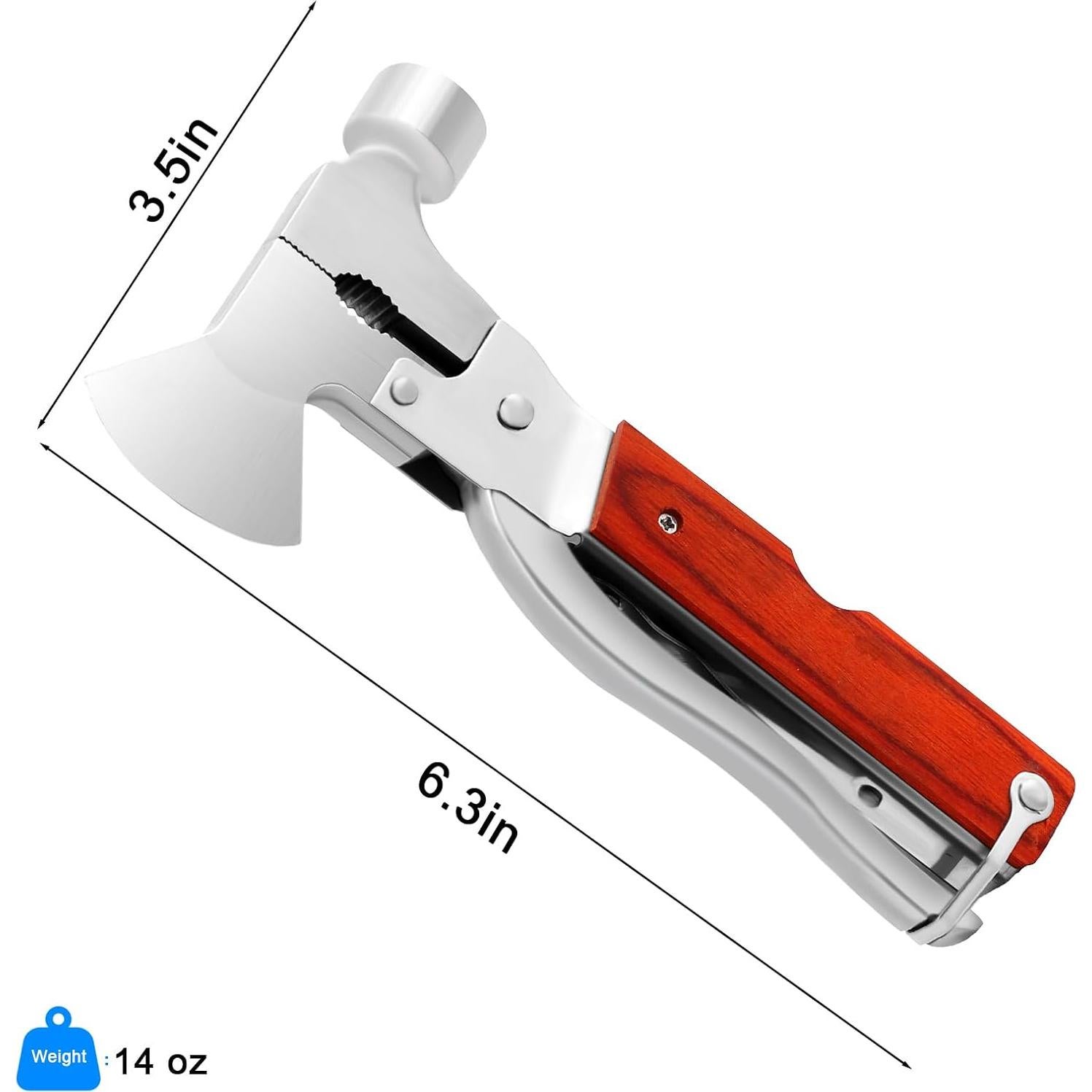 Herramienta Multifuncional MYWERO 16 en 1 para Camping