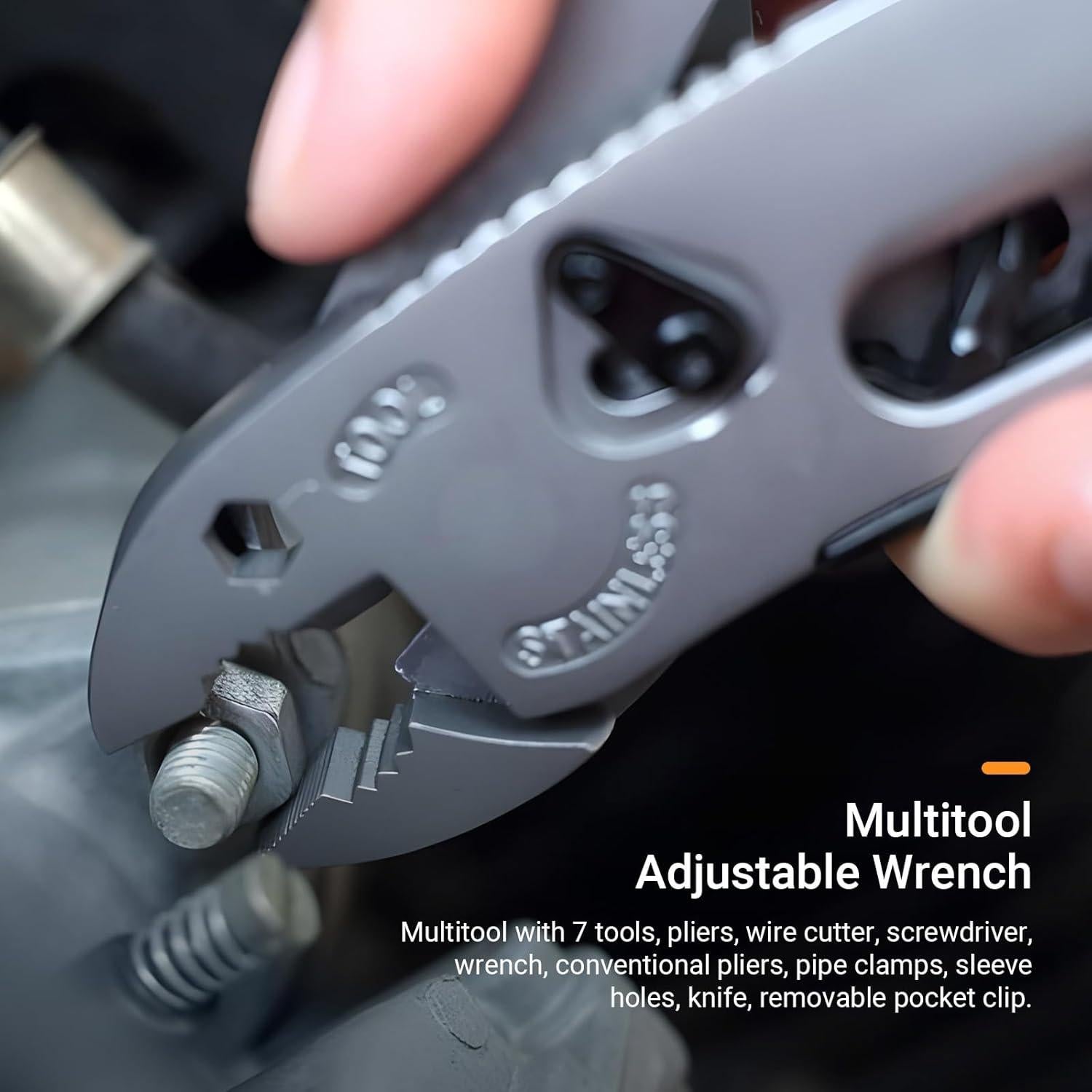 Multiherramienta Plegable Elecbee con 7 Herramientas de Acero Inoxidable