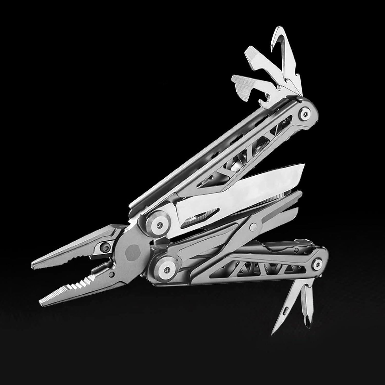 Multiherramienta NODUOBIIO 17 en 1 Acero Inoxidable para Camping