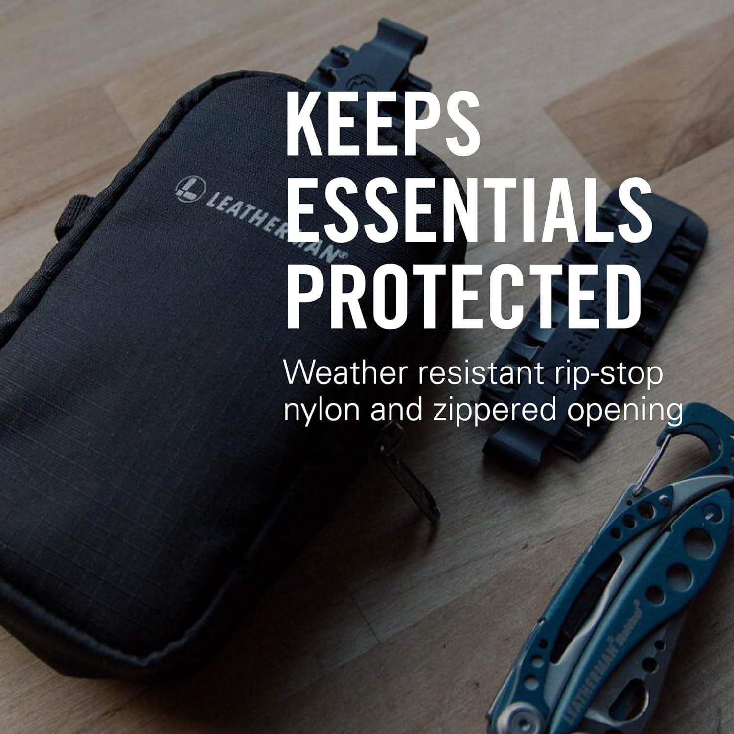 Funda Organizador de Herramientas Leatherman 7 Bolsillos Negro