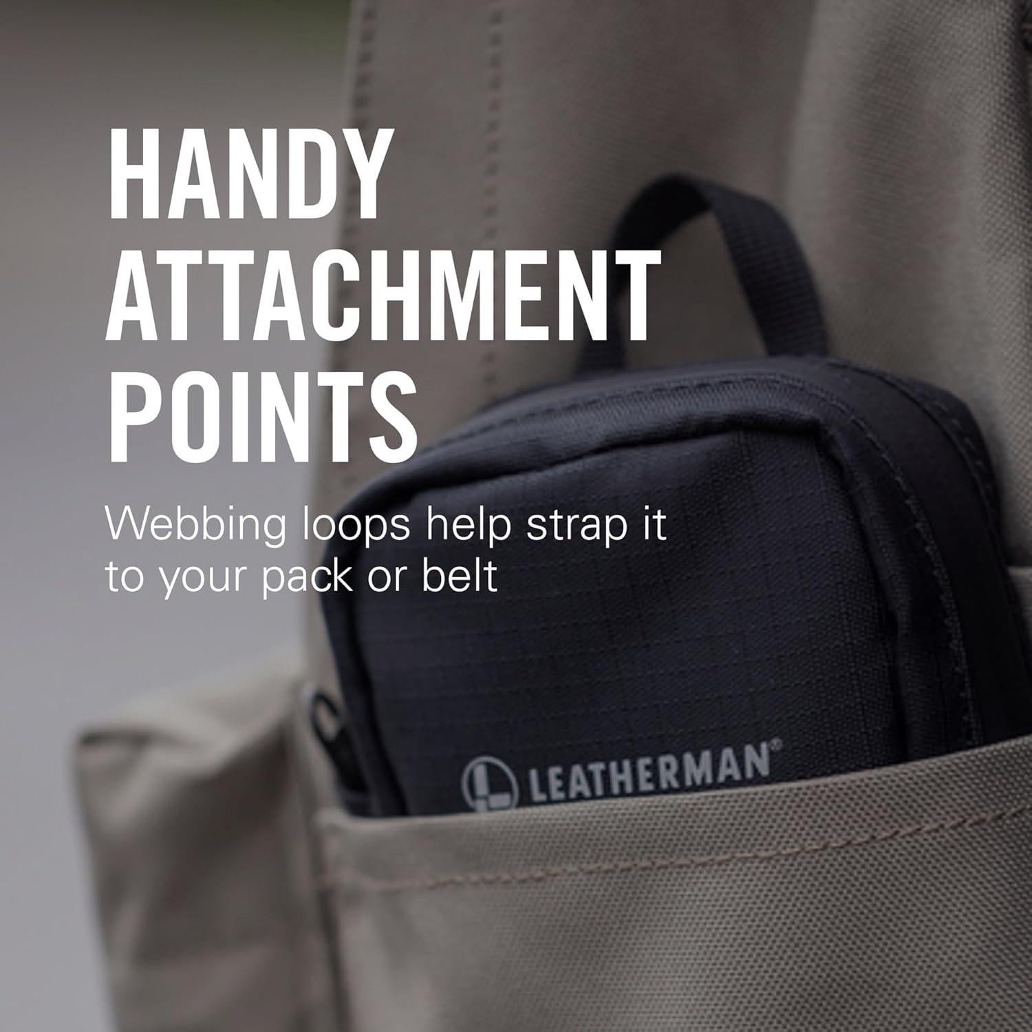 Funda Organizador de Herramientas Leatherman 7 Bolsillos Negro