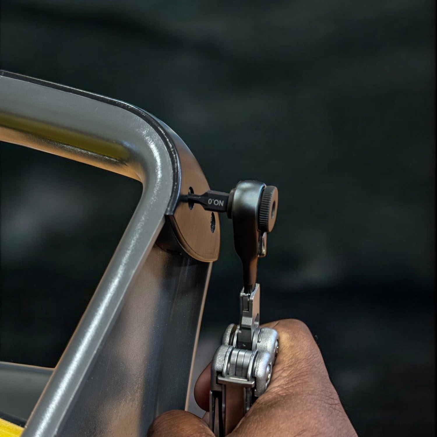 Juego de Extensores de Bit y Carraca GALVANOX Plata