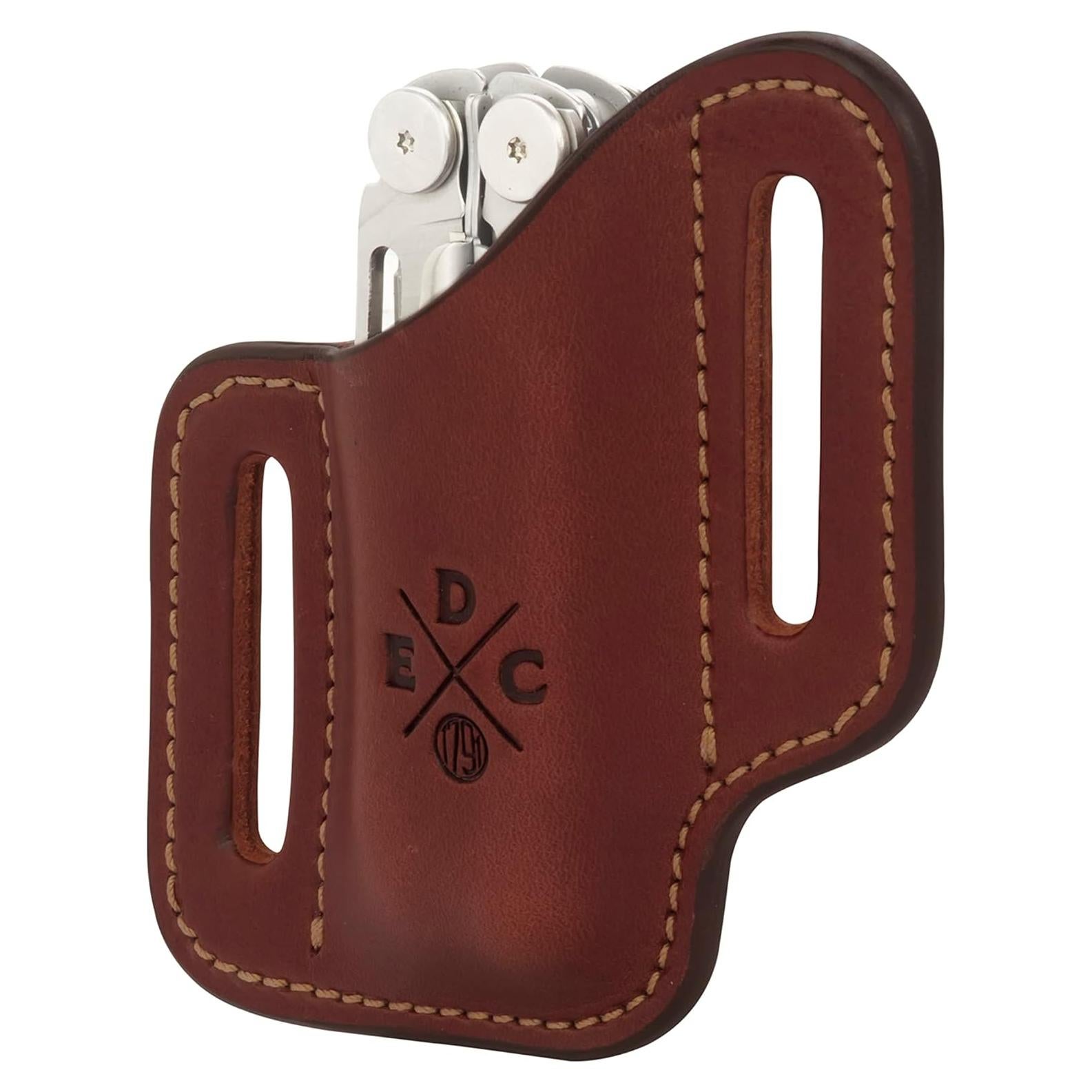 Funda de Cuero 1791 EDC para Multiherramientas - Castaño