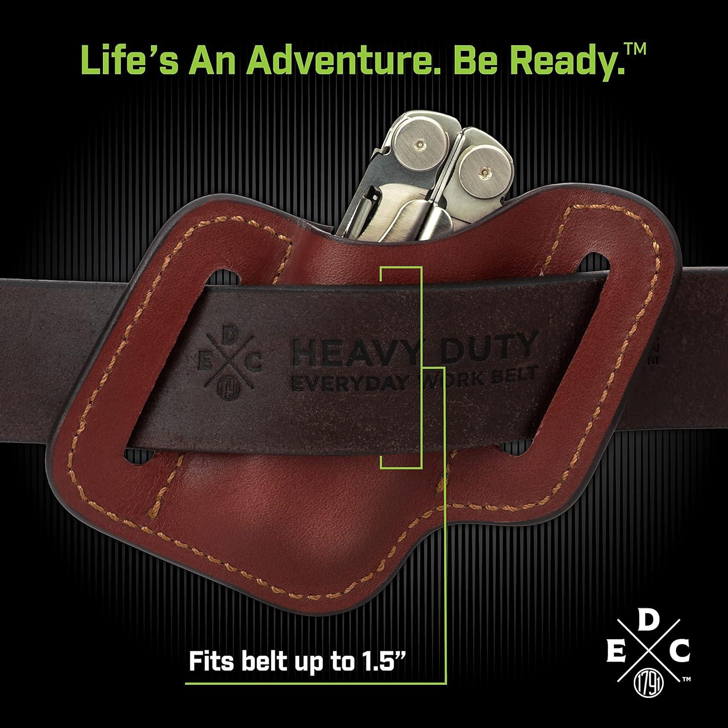 Funda de Cuero 1791 EDC para Multiherramientas - Castaño