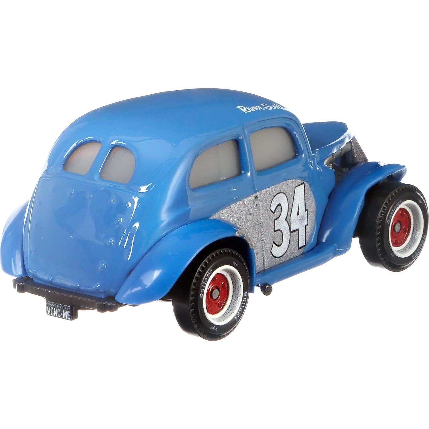 Juguete Disney Cars Mattel River Scott 1:55 Detalles Fieles