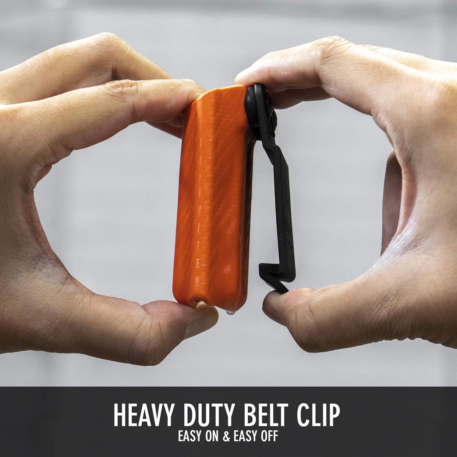 Funda Kydex Clip & Carry para Leatherman Wingman - Rojo