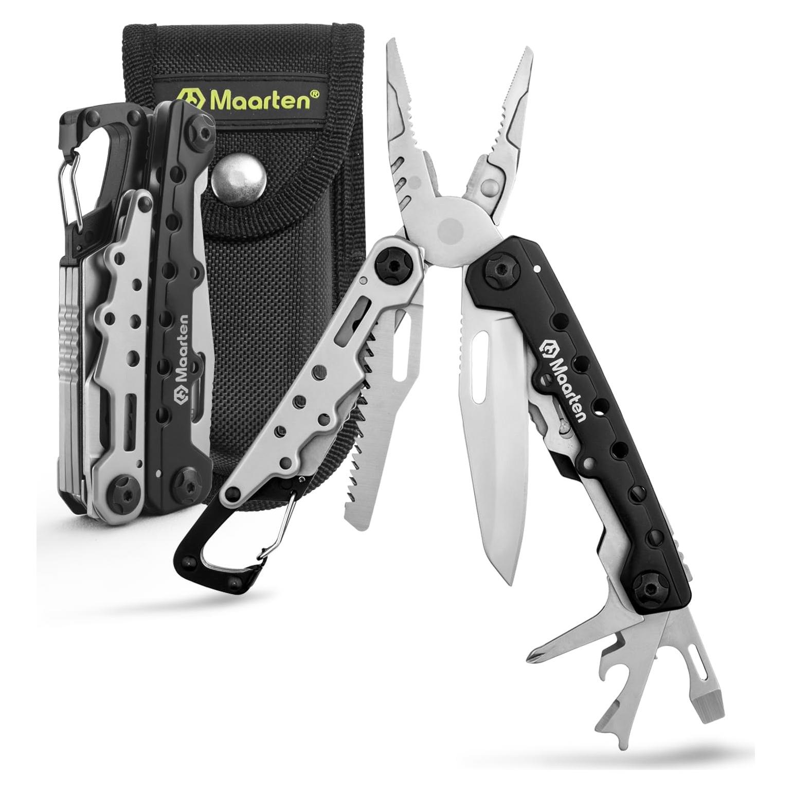 Alicate Multiherramienta Maarten 11 en 1 Acero Inoxidable 10.16 cm