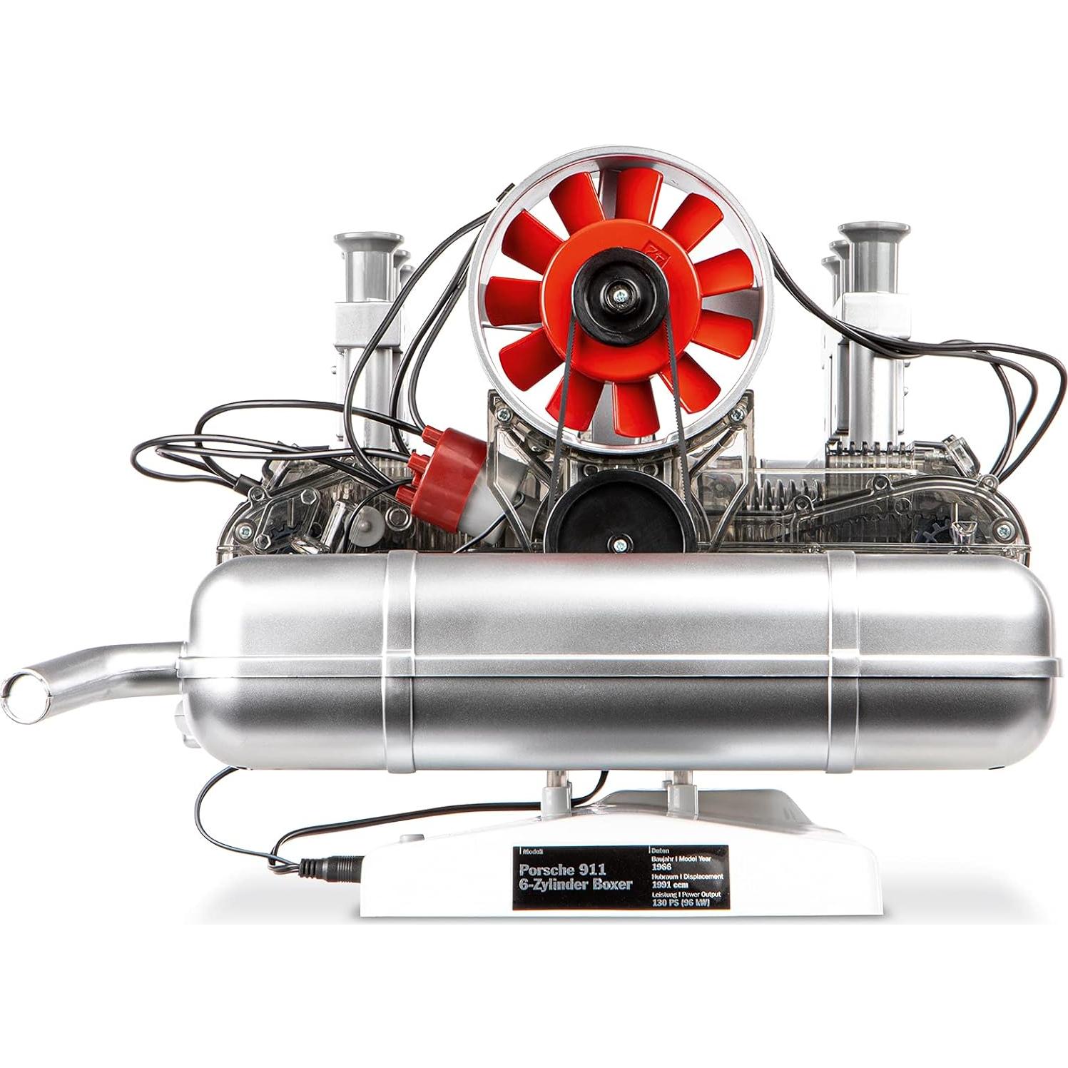 Kit de Motor Boxer Porsche 911 Franzis 1:4 - Edición Museo