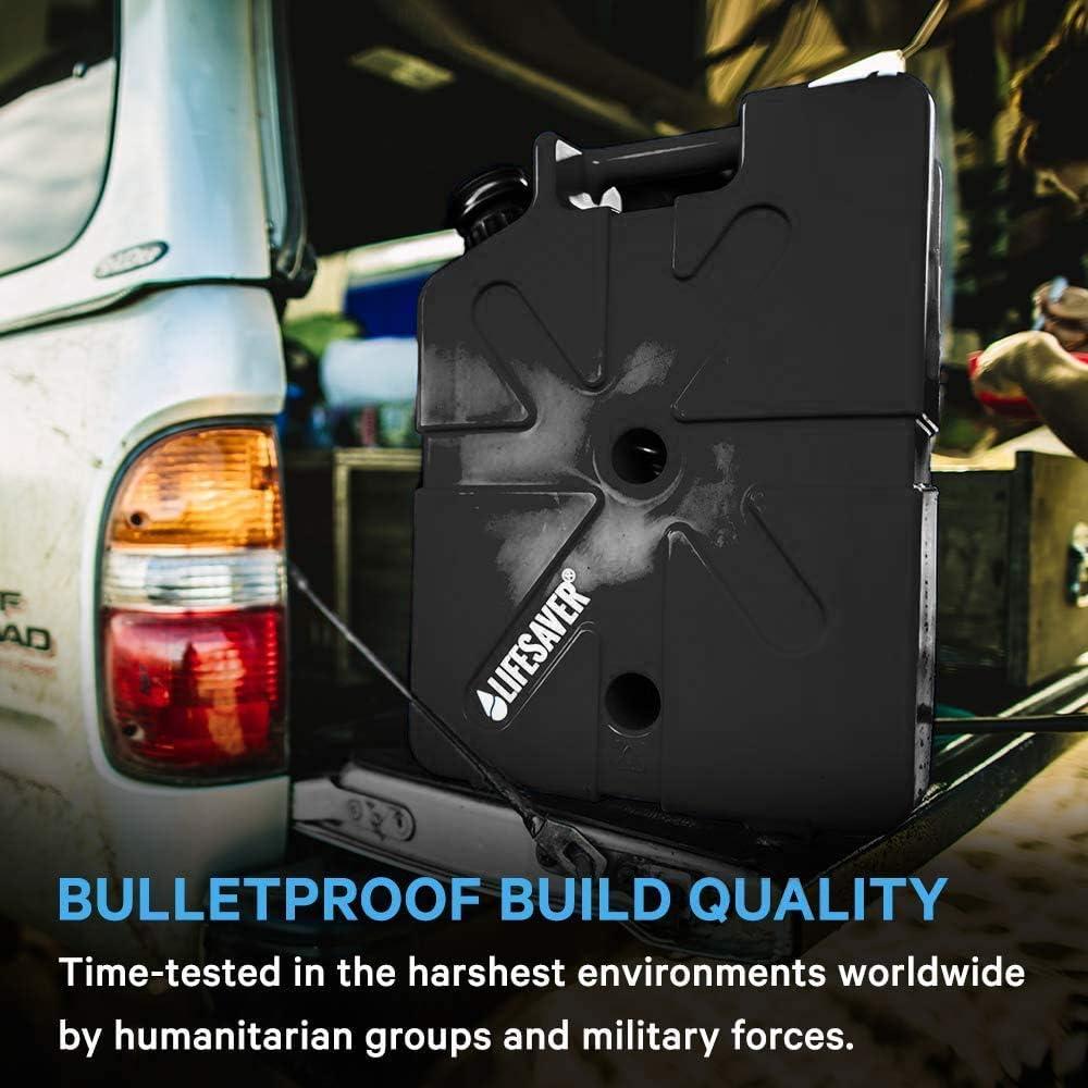 Purificador de Agua Lifesaver Jerrycan - Militar, 18.5L, Manual