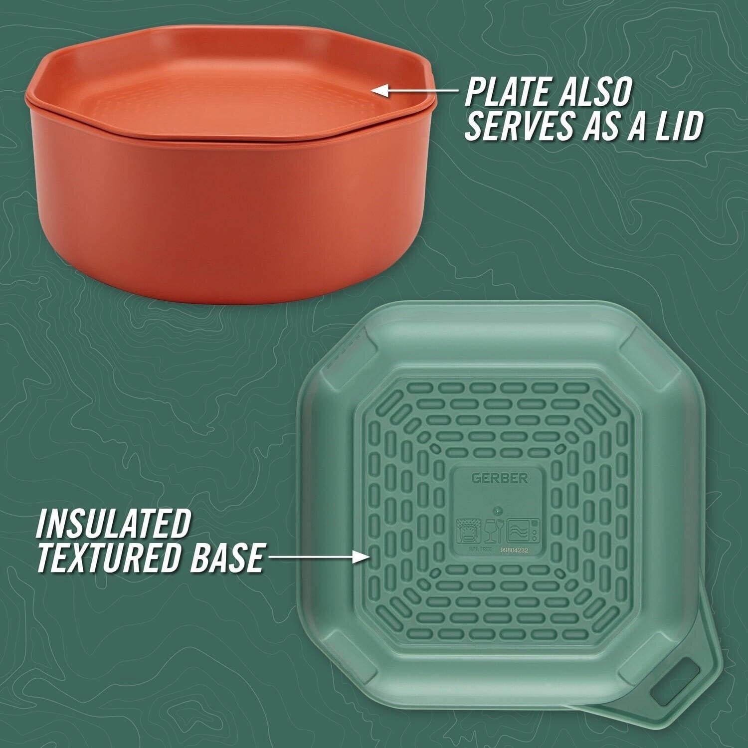 Conjunto de Utensilios de Camping Gerber ComplEAT - 9 Piezas