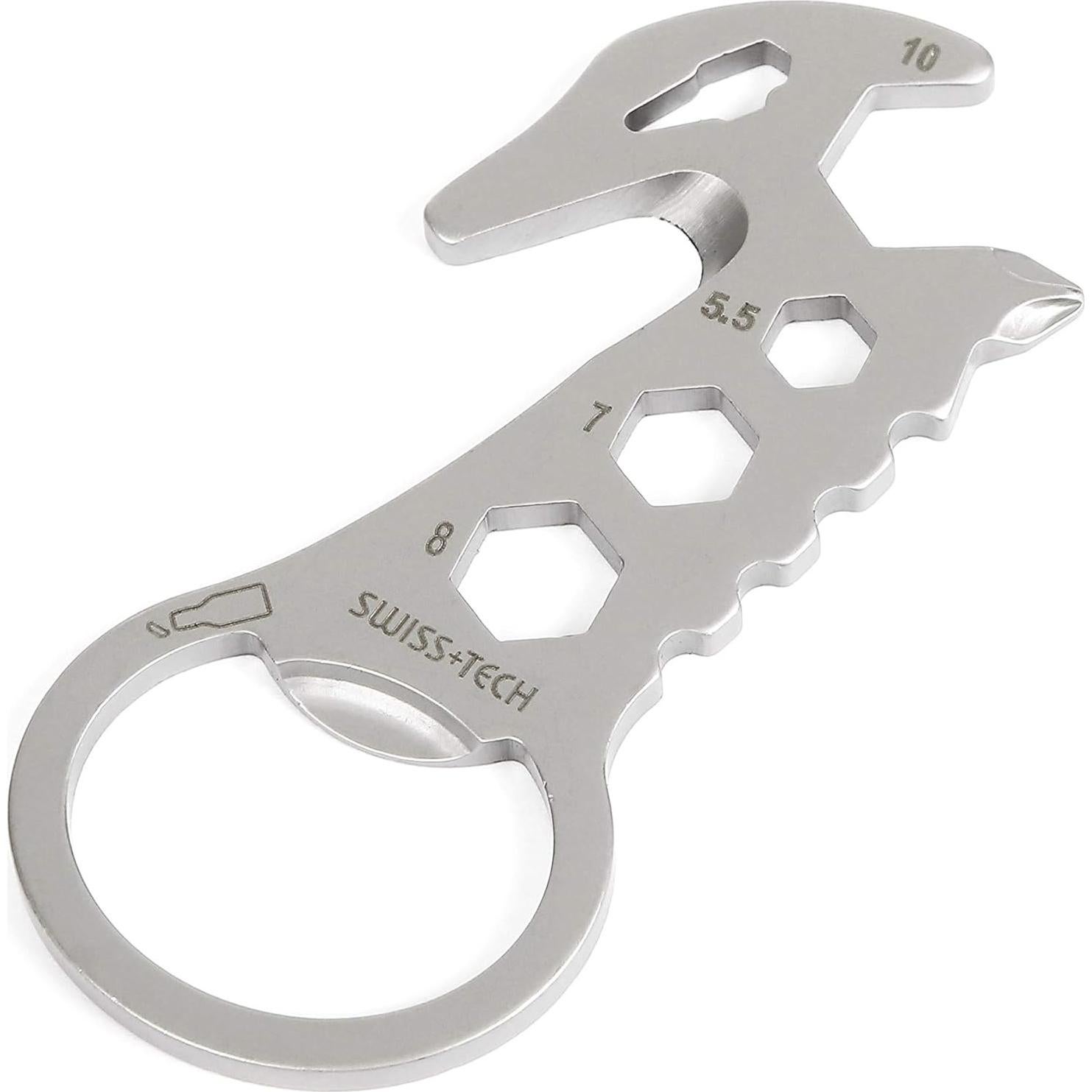 Herramienta Multiuso 8-en-1 Swiss+Tech ST029012 Acero Inoxidable