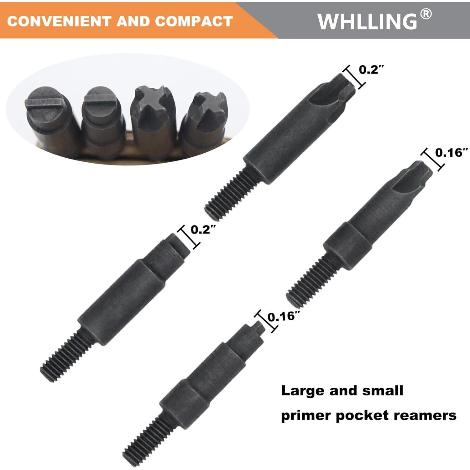 Herramienta Multitool WHLLING GP01 para Preparación de Casos .17-.45