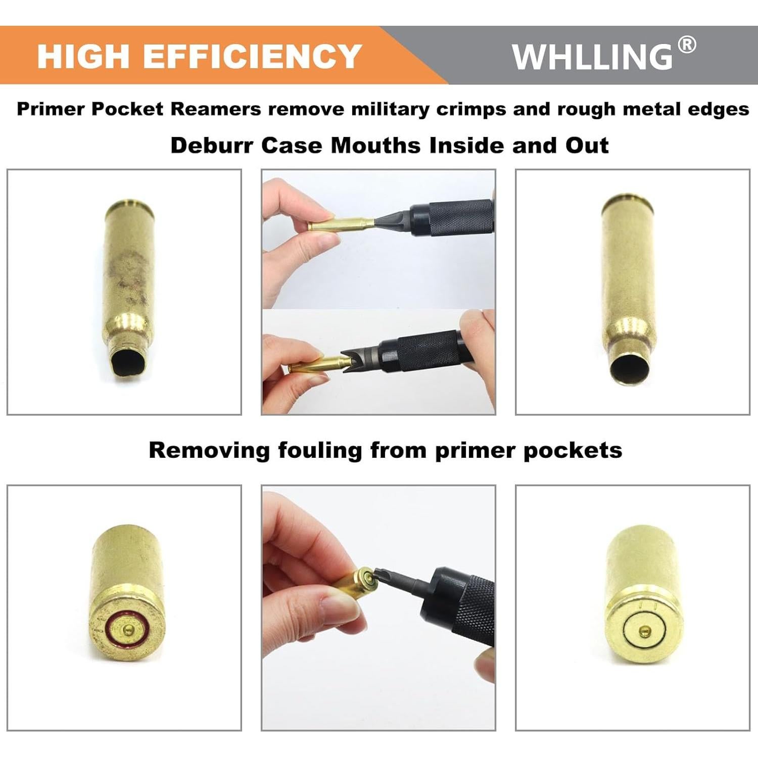 Herramienta Multitool WHLLING GP01 para Preparación de Casos .17-.45