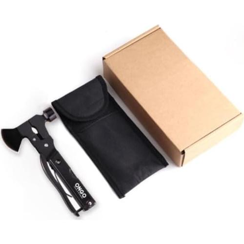 Multi-Herramienta Hacha y Martillo OnGo 20cm Plegable Negra