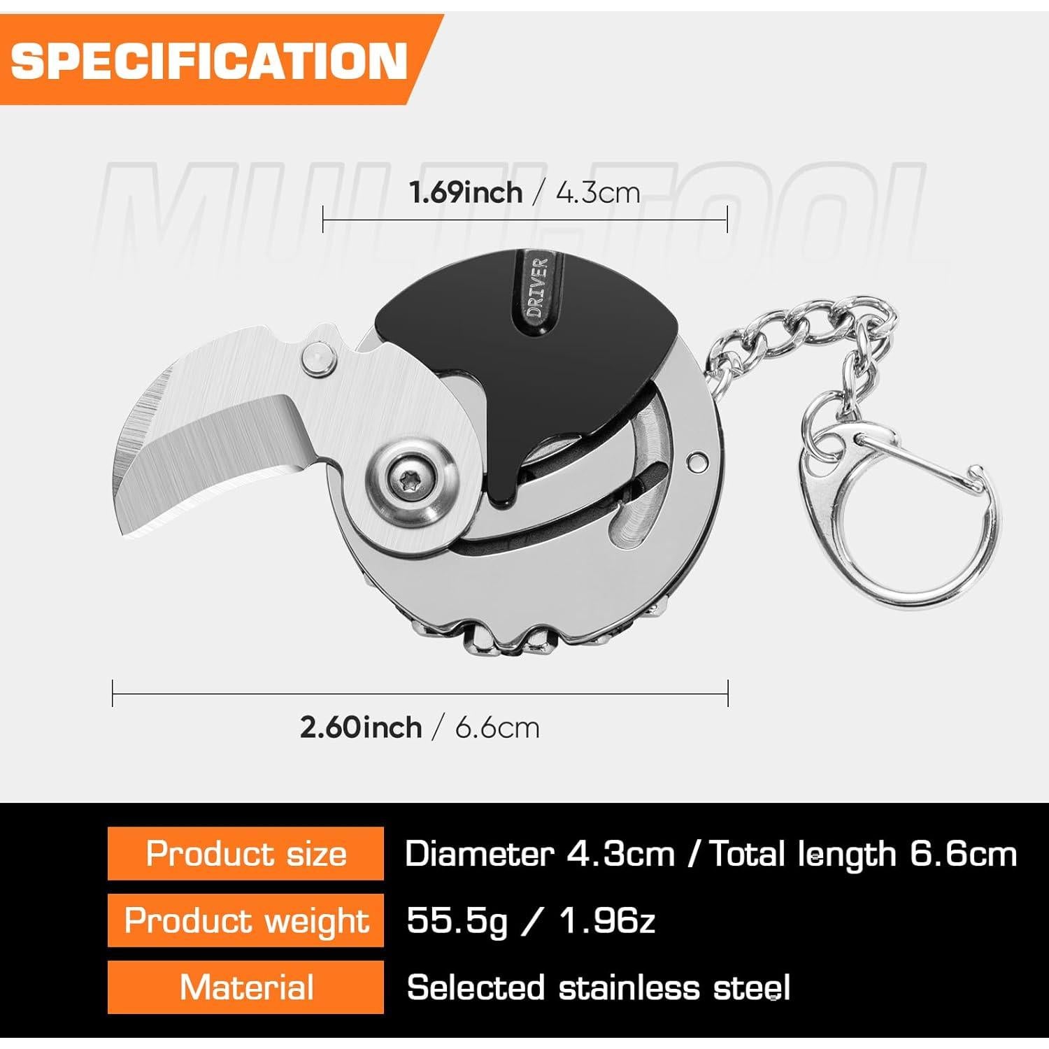 Multiherramienta Plegable XXV con Pinzas y Cuchillo EDC