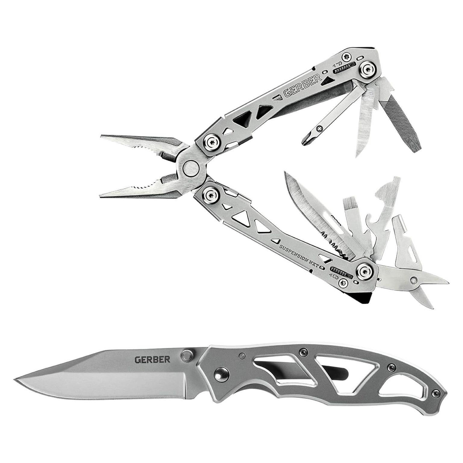 Kit de Herramientas Gerber Gear 2 Piezas Multiherramienta y Cuchillo