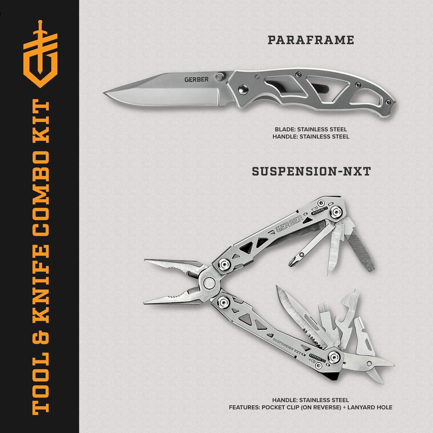Kit de Herramientas Gerber Gear 2 Piezas Multiherramienta y Cuchillo