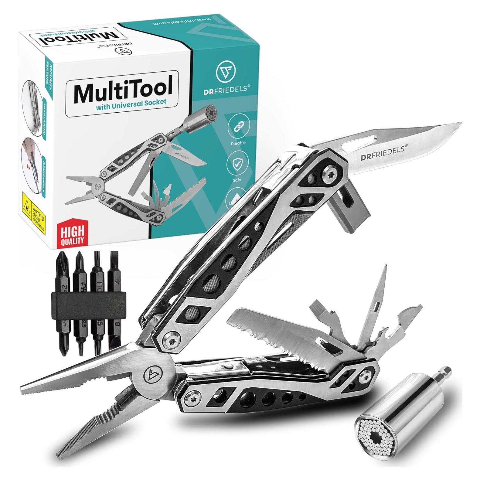 Herramienta Multiuso 22 en 1 DrFriedels - Acero Inoxidable