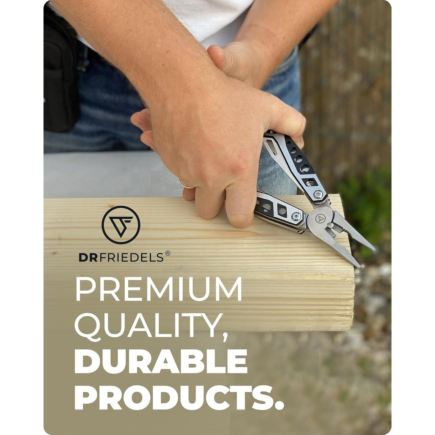 Herramienta Multiuso 22 en 1 DrFriedels - Acero Inoxidable